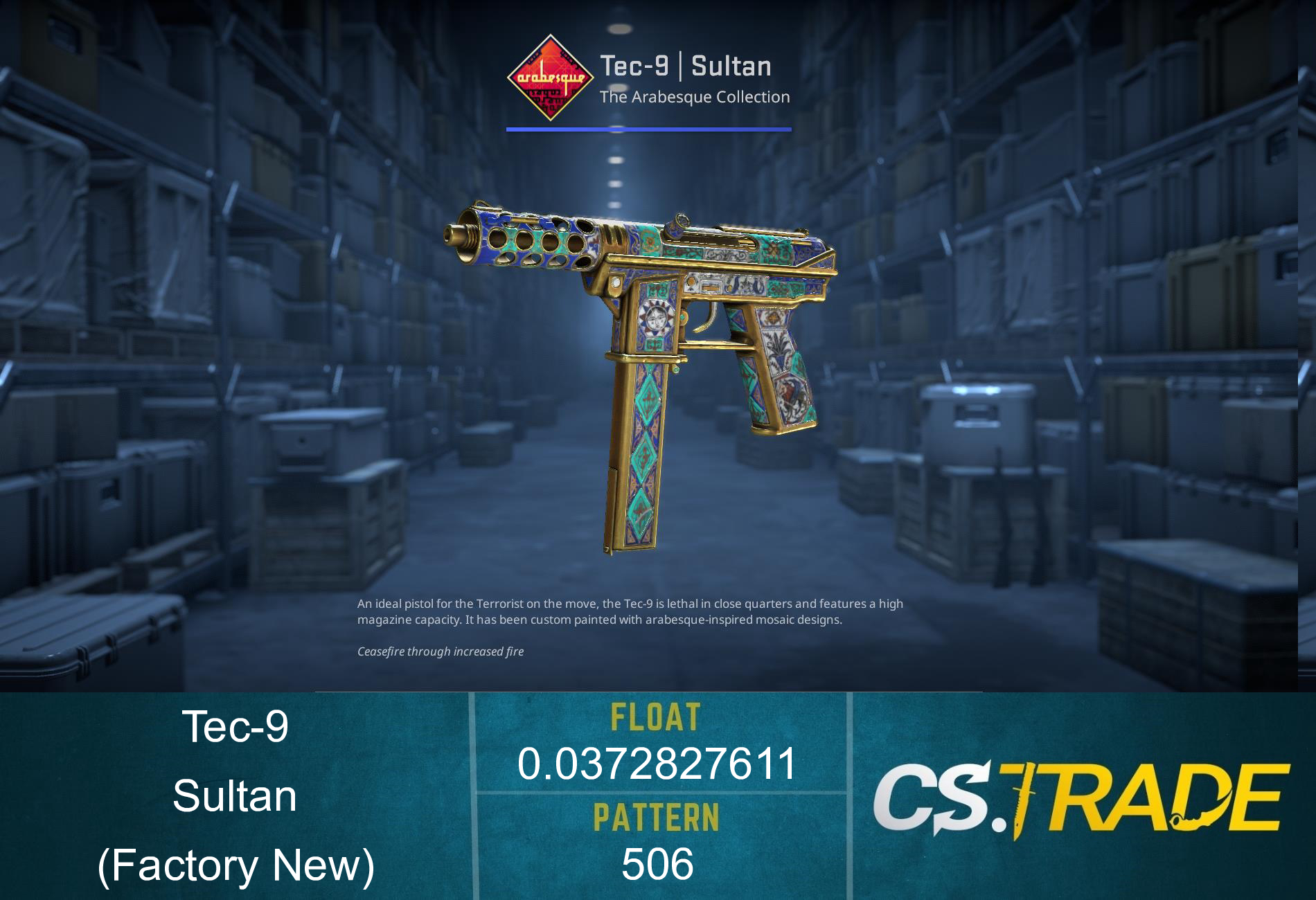 Tec-9 | Sultan (Factory New) Screenshot