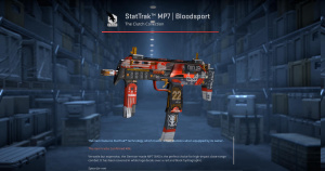 StatTrak™ MP7 | Bloodsport (Minimal Wear) Screenshot