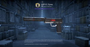 USP-S | Cyrex (Well-Worn) Screenshot
