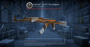StatTrak™ AK-47 | The Oligarch (Battle-Scarred) Screenshot