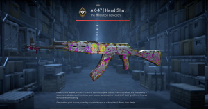 AK-47 | Head Shot (Minimal Wear) Screenshot