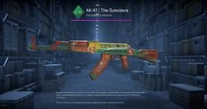 AK-47 | The Outsiders (Minimal Wear) Screenshot