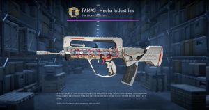 FAMAS | Mecha Industries (Factory New) Screenshot