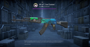 AK-47 | Ice Coaled (Battle-Scarred) Screenshot
