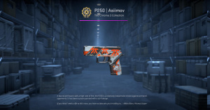 P250 | Asiimov (Battle-Scarred) Screenshot