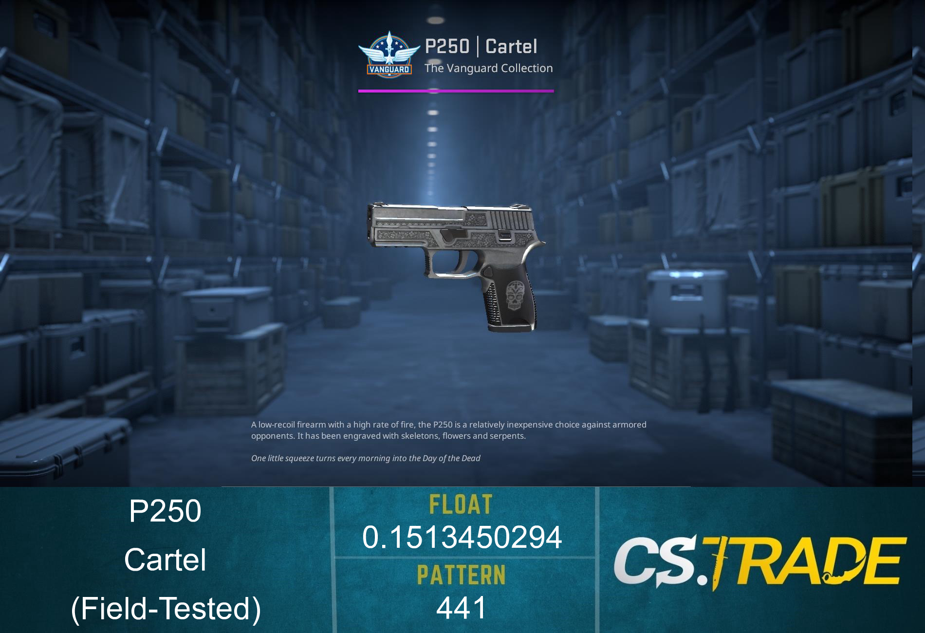 StatTrak™ P250 | Cartel (Field-Tested) Screenshot