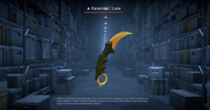 ★ Karambit | Lore (Field-Tested) Screenshot