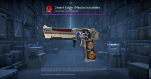 Desert Eagle | Mecha Industries (Battle-Scarred) Screenshot