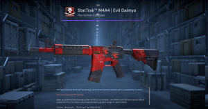 StatTrak™ M4A4 | Evil Daimyo (Factory New) Screenshot