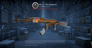 AK-47 | The Oligarch (Battle-Scarred) Screenshot