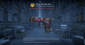 Glock-18 | Neo-Noir (Battle-Scarred) Screenshot