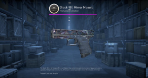 Glock-18 | Mirror Mosaic (Well-Worn) Screenshot