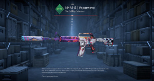 M4A1-S | Vaporwave (Field-Tested) Screenshot