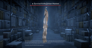 ★ Survival Knife | Urban Masked (Minimal Wear) Screenshot