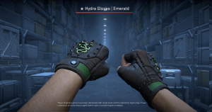 ★ Hydra Gloves | Emerald (Well-Worn) Screenshot