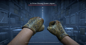 ★ Driver Gloves | Queen Jaguar (Field-Tested) Screenshot