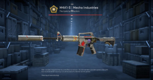 M4A1-S | Mecha Industries (Battle-Scarred) Screenshot