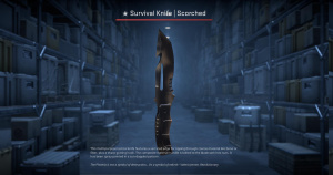 ★ Survival Knife | Scorched (Field-Tested) Screenshot