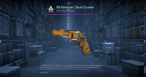 R8 Revolver | Skull Crusher (Well-Worn) Screenshot