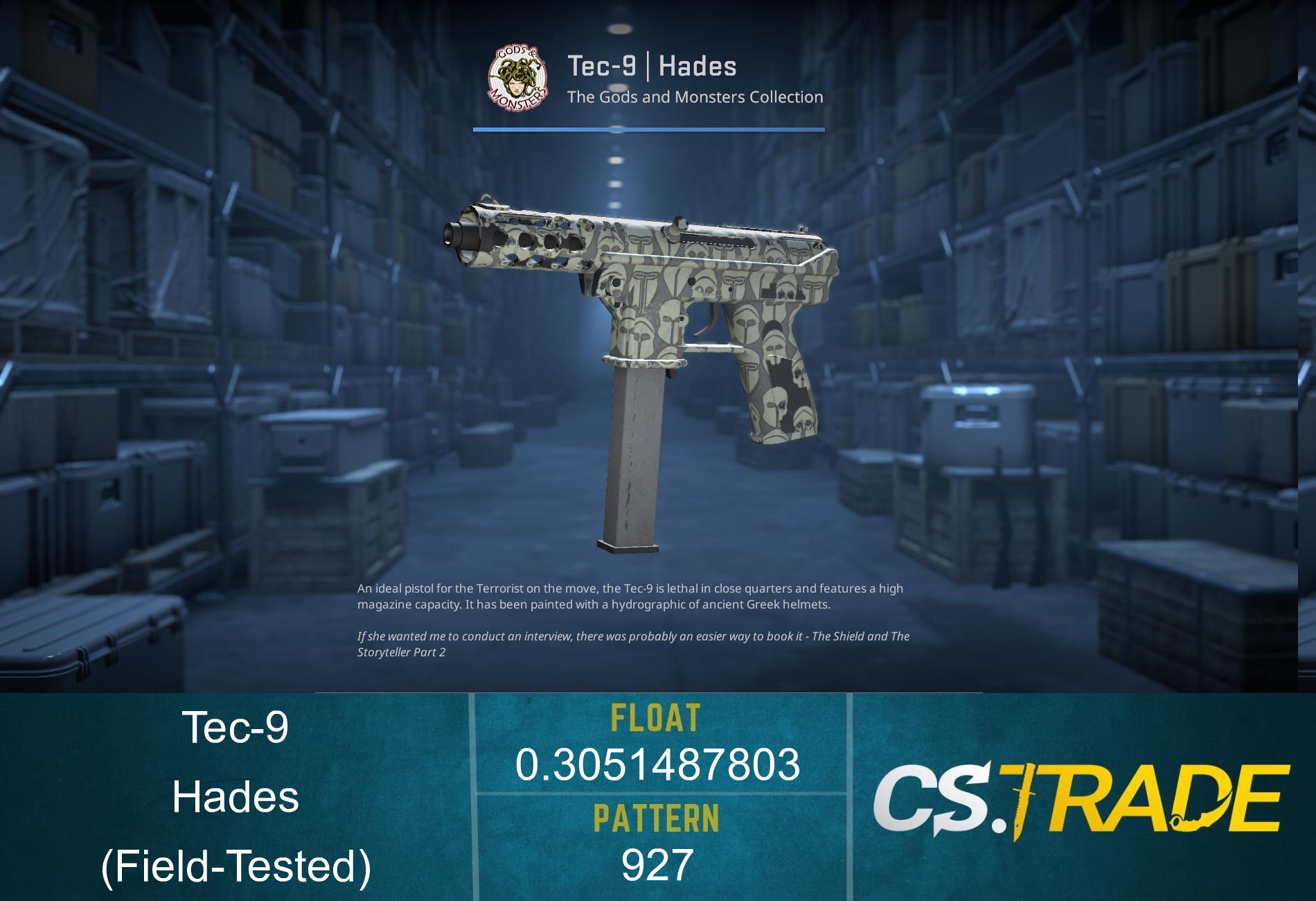 Tec-9 | Hades (Factory New) Screenshot