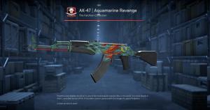 AK-47 | Aquamarine Revenge (Field-Tested) Screenshot