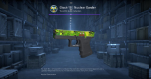Glock-18 | Nuclear Garden (Factory New) Screenshot