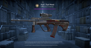 AUG | Syd Mead (Battle-Scarred) Screenshot