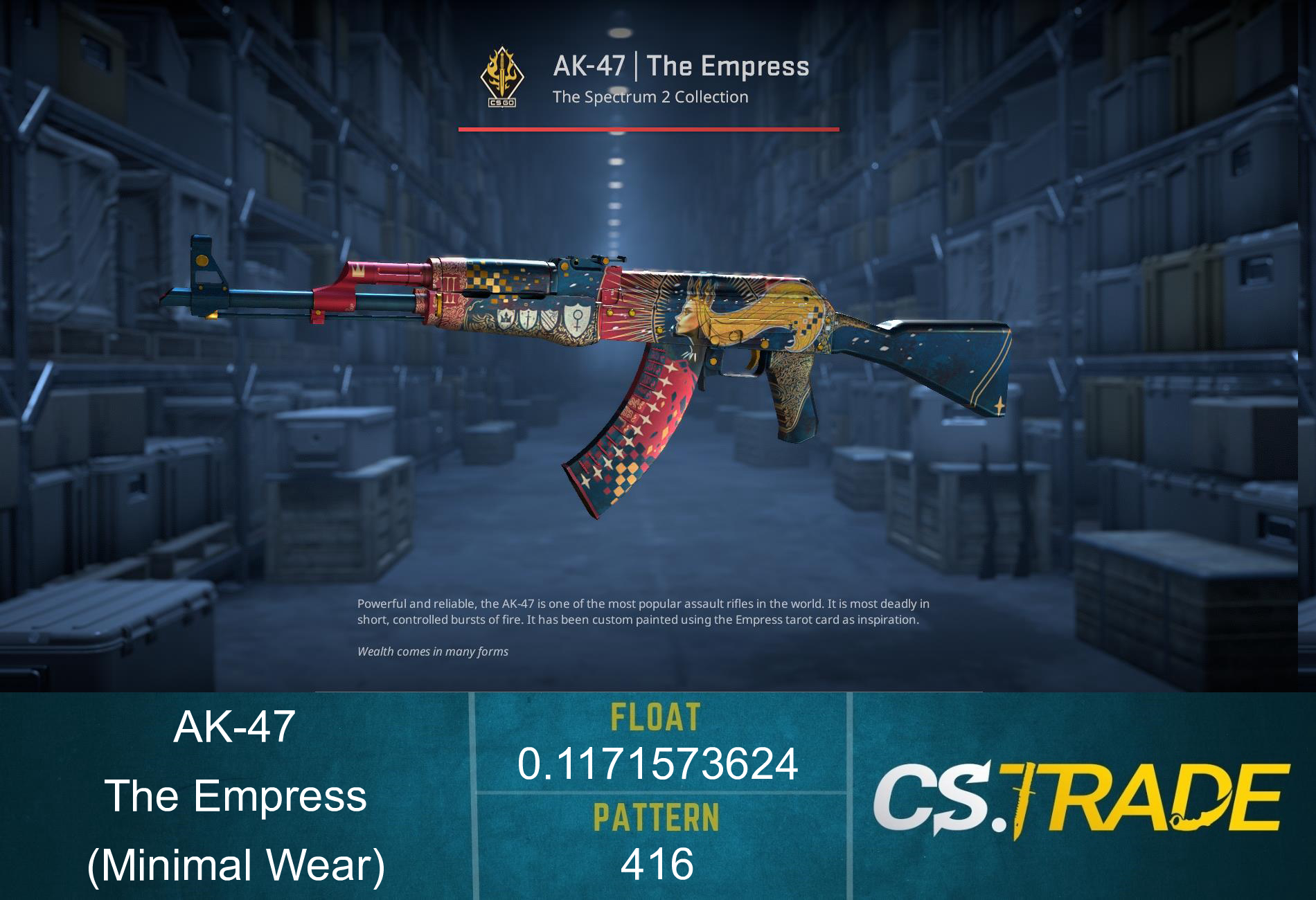 AK-47 | The Empress (Minimal Wear) Screenshot