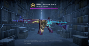 M4A4 | Desolate Space (Battle-Scarred) Screenshot