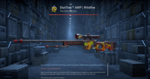 StatTrak™ AWP | Wildfire (Battle-Scarred) Screenshot