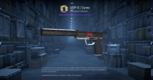 USP-S | Cyrex (Battle-Scarred) Screenshot