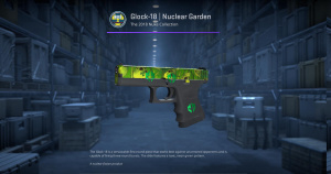 Glock-18 | Nuclear Garden (Field-Tested) Screenshot