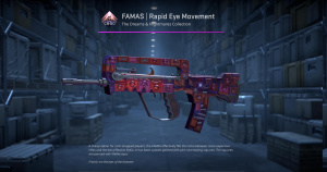 FAMAS | Rapid Eye Movement (Minimal Wear) Screenshot