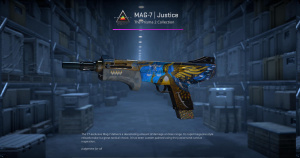 MAG-7 | Justice (Well-Worn) Screenshot