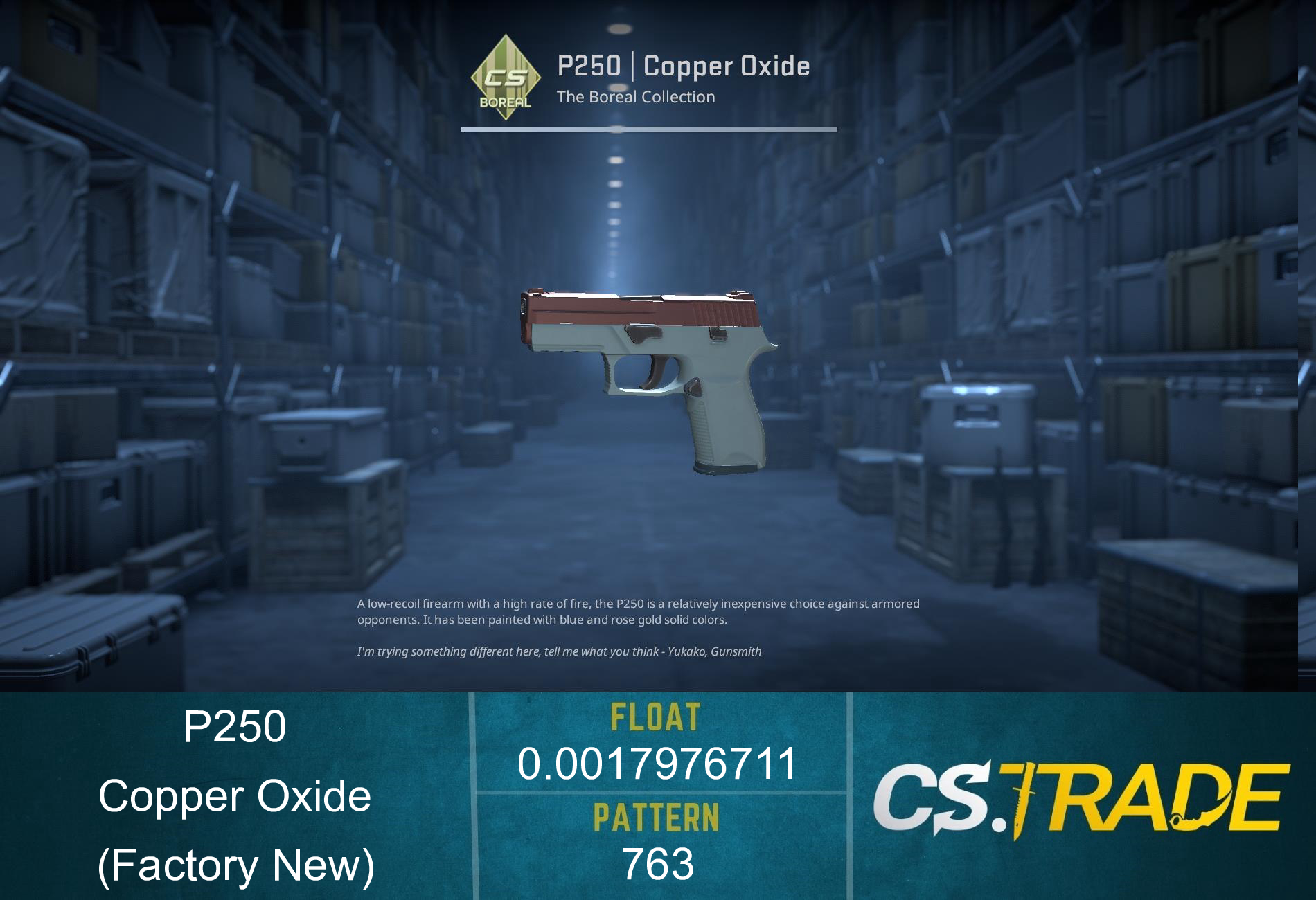 P250 | Copper Oxide (Factory New) Screenshot