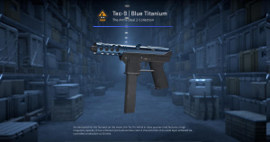 Tec-9 | Blue Titanium (Factory New) Screenshot