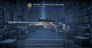 StatTrak™ SSG 08 | Ghost Crusader (Minimal Wear) Screenshot