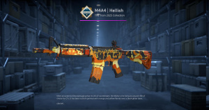 M4A4 | Hellish (Field-Tested) Screenshot