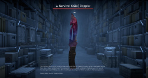 ★ Survival Knife | Doppler Phase 1 (Factory New) Screenshot