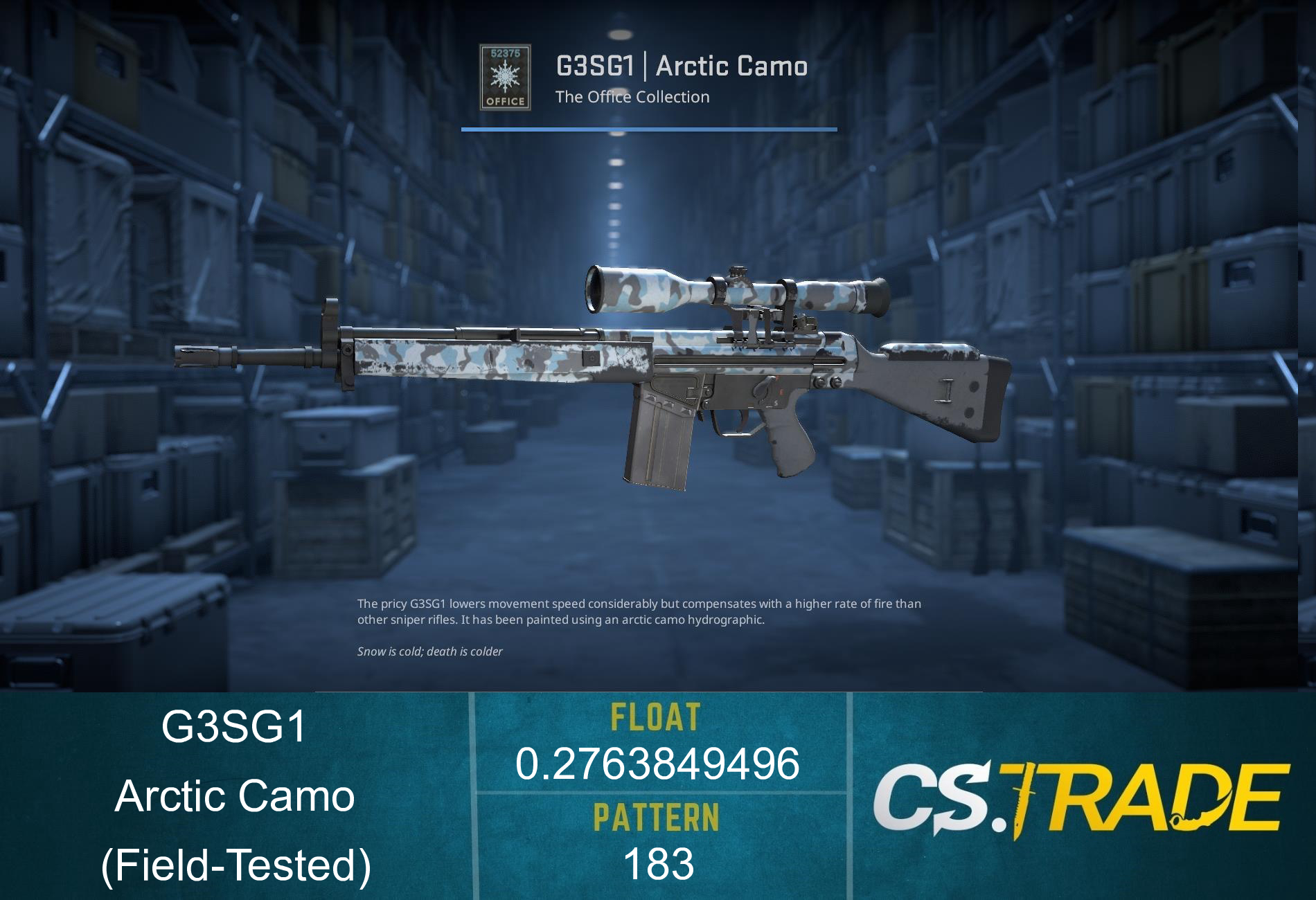 G3SG1 | Arctic Camo (Factory New) Screenshot
