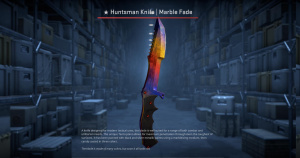 ★ Huntsman Knife | Marble Fade (Factory New) Screenshot