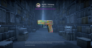 P250 | Visions (Minimal Wear) Screenshot
