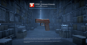 P250 | Crimson Kimono (Field-Tested) Screenshot