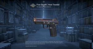 Five-SeveN | Heat Treated (Factory New) Screenshot
