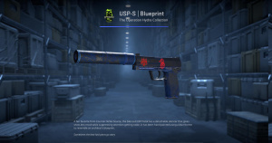 USP-S | Blueprint (Battle-Scarred) Screenshot