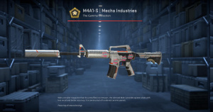 M4A1-S | Mecha Industries (Field-Tested) Screenshot