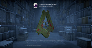 Dual Berettas | Briar (Factory New) Screenshot