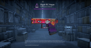 Glock-18 | Vogue (Well-Worn) Screenshot