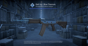 Galil AR | Blue Titanium (Factory New) Screenshot