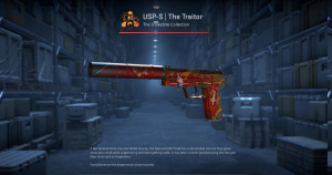 USP-S | The Traitor (Battle-Scarred) Screenshot